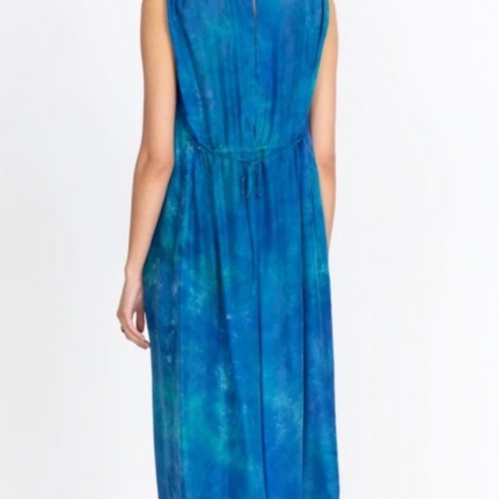 Johnny Was “Amanda Bond” Calista Jumpsuit NWT Handmade 100% Silk Wide Leg Sz M/L - Picture 5 of 17